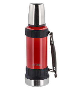 Hovedminiatyrbilde av Rød Thermos Work 1,2 liter Grå Rustfritt Stål Termos