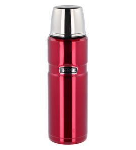 Hovedminiatyrbilde av Mørk rød Thermos Stainless King 1,2 liter Army Rustfritt Stål Termos