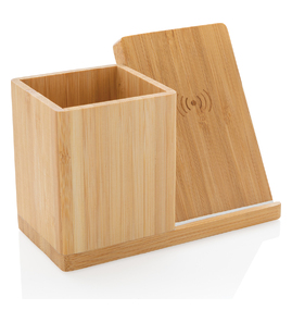 Produktbilde for XD Xclusive Calgary Bambus Penneholder og 10W Trådløs Lader