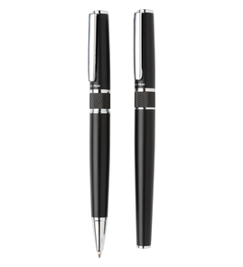 Produktbilde for Swiss Peak Deluxe Blått Blekk Pennesett i Gaveeske