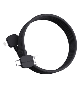 Hovedminiatyrbilde av Svart Urban Vitamin Stockton 65W Resirkulert TPE/PET Magnetladekabel Ladekabel