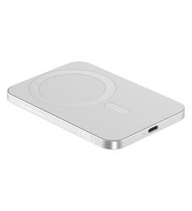 Hovedminiatyrbilde av Sølvfarget Urban Vitamin Burbank 3000 mAh RCS Resirkulert Plast/Aluminium 7,5 W Trådløs Powerbank