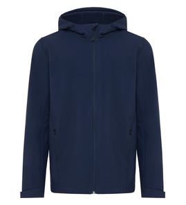 Hovedminiatyrbilde av Marinblå iqoniq Makalu Resirkulert Polyester Softshelljakke