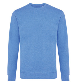 Hovedminiatyrbilde av Heather blue iqoniq Denali Resirkulert Bomull Ufarget Collegegenser