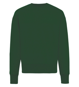 Hovedminiatyrbilde av Forest green iqoniq Kruger Resirkulert Bomull Relaxed Fit Collegegenser