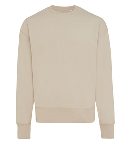 Produktbilde for iqoniq Kruger Resirkulert Bomull Relaxed Fit Collegegenser