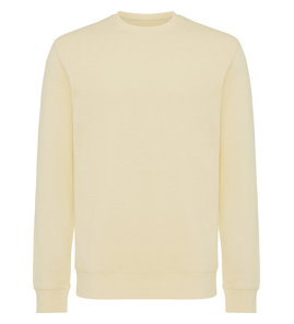 Hovedminiatyrbilde av Cream yellow iqoniq Etosha Resirkulert Bomull Collegegenser