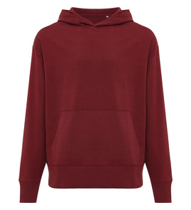 Produktbilde for iqoniq Yoho Resirkulert Bomull Relaxed Fit Hettegenser