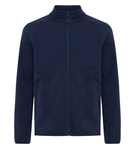 Hovedminiatyrbilde av Marinblå iqoniq Talung Resirkulert Polyester Fleecejakke