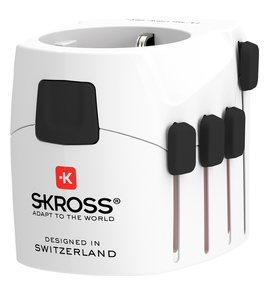 Produktbilde for Skross Pro 3-polet Verdensreiseadapter
