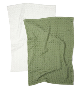 Produktbilde for Vinga Cromer Vaffel 2-pk Kjøkkenhåndkle