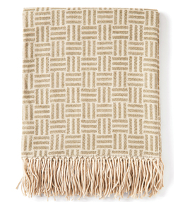 Hovedminiatyrbilde av Grønn Vinga Lenox Pledd