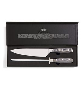 Produktbilde for Vinga Kaiser Kokkekniv og Skjerpestål