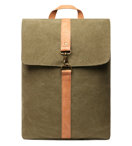 Hovedminiatyrbilde av Grønn Vinga Bosler GRS Resirkulert Kanvas Ryggsekk