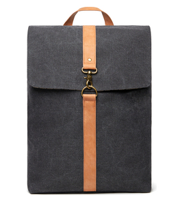 Hovedminiatyrbilde av Svart Vinga Bosler GRS Resirkulert Kanvas Ryggsekk