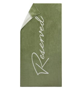 Hovedminiatyrbilde av Grønn Vinga Reserved Solstolhåndkle Håndkle