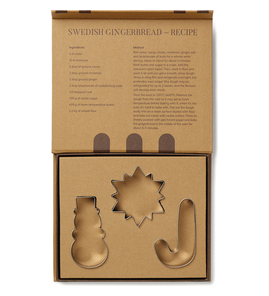 Produktbilde for Vinga Klassisk Sett med 3 Pepperkakeformer