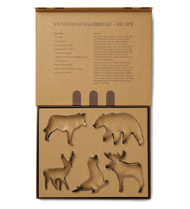 Produktbilde for Vinga Nordic Big Sett med 5 stk Pepperkakeformer