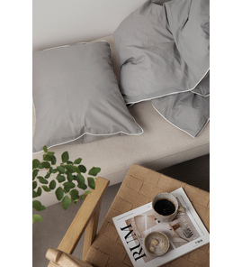 Hovedminiatyrbilde av Grå Vinga Marston Økologisk Bomull Sengesett i 4 deler