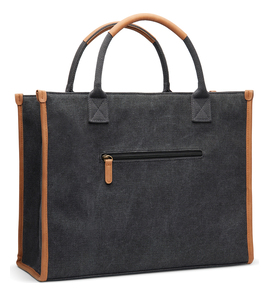 Hovedminiatyrbilde av Svart Vinga Bosler RCS Resirkulert Kanvas Kontorveske