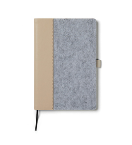 Produktbilde for Vinga Albon GRS Resirkulert Filt Linjert Notatbok 