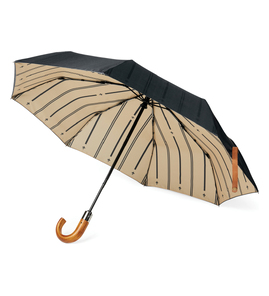 Hovedminiatyrbilde av Svart Vinga Bosler AWARE RPET 21" Automatisk Sammenleggbar Paraply