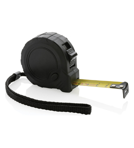 Hovedminiatyrbilde av Svart XD Collection RCS Resirkulert Plast 3 m / 16 mm Målebånd med Stoppknapp