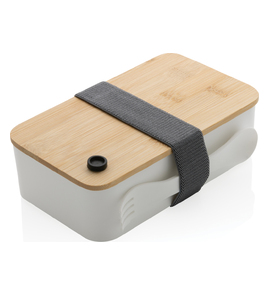 Produktbilde for XD Collection RCS Resirkulert PP Matboks med Bambuslokk