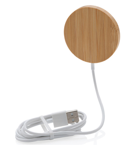 Produktbilde for XD Collection Bambus Magnetisk 10W Ladeplate