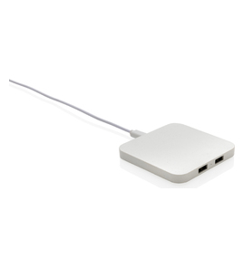 Produktbilde for XD Collection RCS Resirkulert Plast USB Hub og 10W Ladeplate