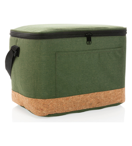 Hovedminiatyrbilde av Grønn XD Collection Impact AWARE XL RPET Two Tone Kjølebag med Korkdetaljer