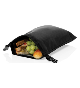 Hovedminiatyrbilde av Svart XD Collection Snackstrap AWARE™ RPET Sammenleggbar Matpose