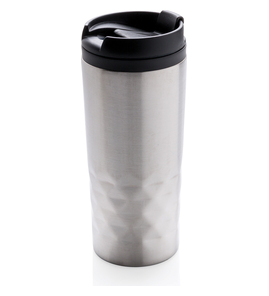 Hovedminiatyrbilde av Sølvfarget XD Collection Geometrisk 300 ml Termokopp