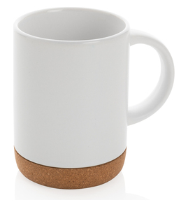 Hovedminiatyrbilde av Hvit XD Collection 280 ml Korkbunn Keramisk Kopp