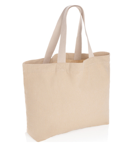Produktbilde for XD Collection Impact Aware 240 g/m2 Ufarget Resirkulert Bomullscanvas 27L Shoppingbag