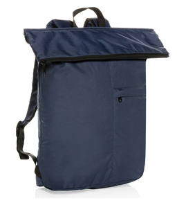 Hovedminiatyrbilde av Marinblå XD Collection Dillon AWARE RPET Sammenleggbar Lett Ryggsekk