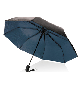 Produktbilde for XD Collection Impact AWARE RPET 190T 21" Tofarget Mini Automatisk Sammenleggbar Paraply