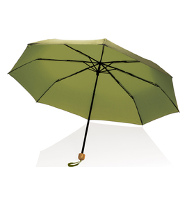 Produktbilde for XD Collection Impact AWARE RPET 190T Bambus 20,5" Mini Sammenleggbar Paraply