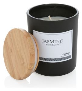 Hovedminiatyrbilde av Svart Ukiyo Deluxe Bambuslokk Duftlys