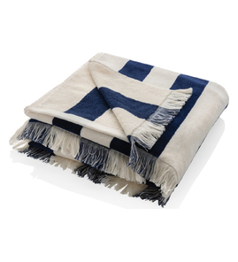 Hovedminiatyrbilde av Marinblå Ukiyo Yukari XL Aware 100x180cm Strandhåndkle