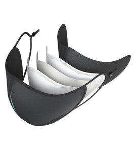 Hovedminiatyrbilde av Svart XD Design Beskyttende Ansiktsmaske med Filtreringsfilter