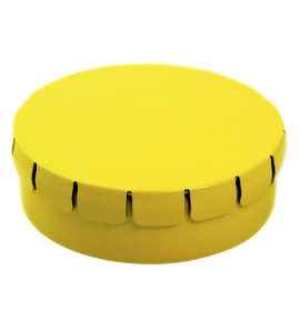 Hovedminiatyrbilde av Gul Clic Clac tin by Areka Drops med Sitron- og Mintsmak