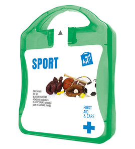 Hovedminiatyrbilde av Grønn MyKit Førstehjelpssett Sport