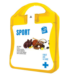 Hovedminiatyrbilde av Gul MyKit Førstehjelpssett Sport