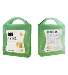 Hovedminiatyrbilde av Grønn MyKit DIN-godkjent Førstehjelpssett Bil