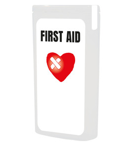 Hovedminiatyrbilde av Hvit MyKit MiniKit Førstehjelpsett