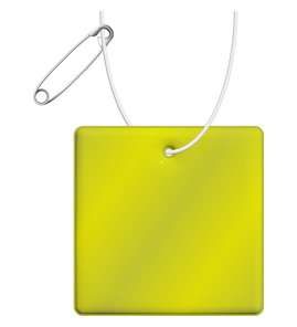 Hovedminiatyrbilde av Neongul RFX Firkantet Mykrefleks