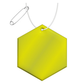 Hovedminiatyrbilde av Neongul RFX Heksagon Mykrefleks