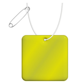 Hovedminiatyrbilde av Neongul RFX Firkantet Mykrefleks