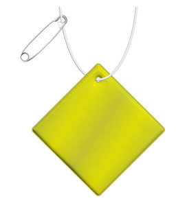 Hovedminiatyrbilde av Neongul RFX Diamant Stor Mykrefleks